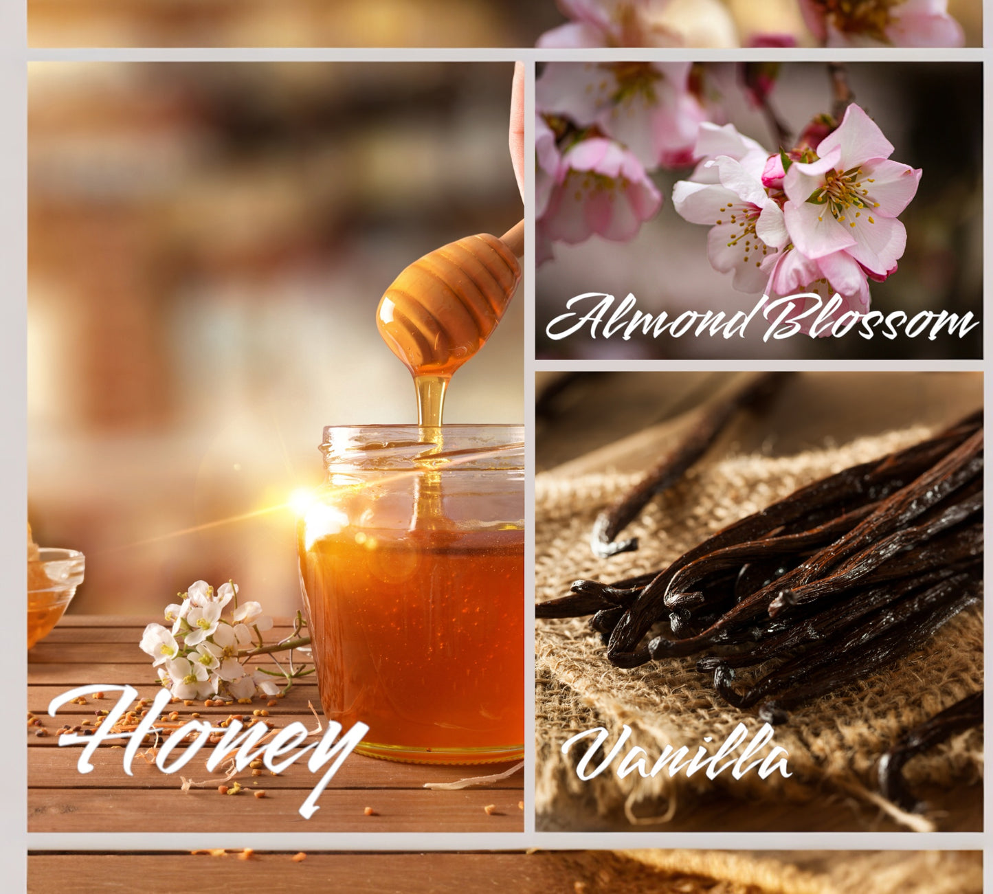Duftkerze - Aromakerze - "Honey and Milk“
