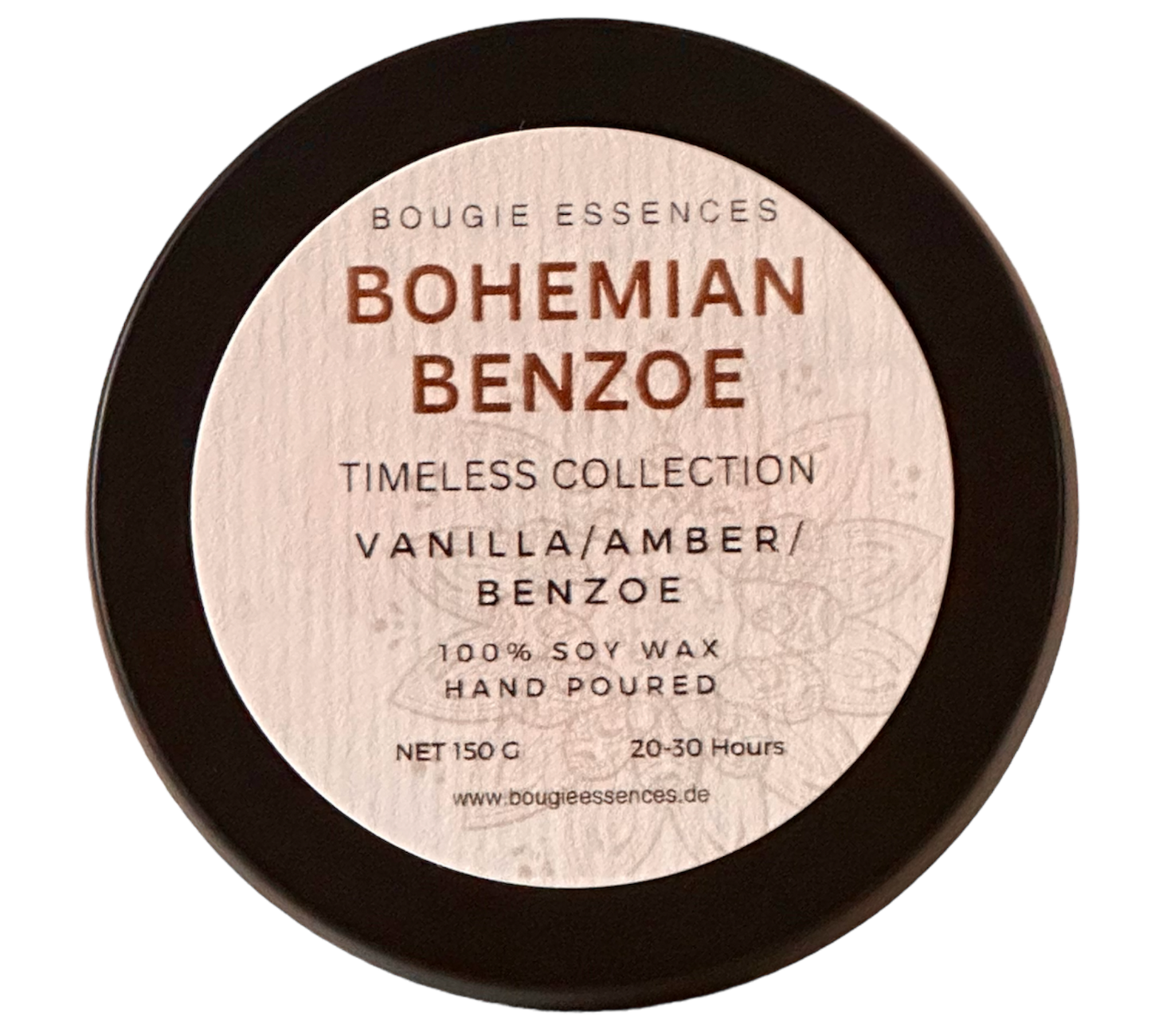 Duftkerze - Aromakerze - "Bohemian Benzoe“