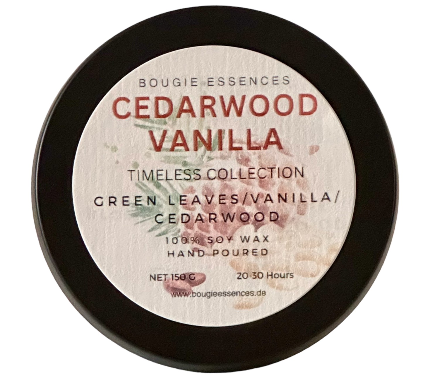 Duftkerze - Aromakerze - "Cedarwood and Vanilla“
