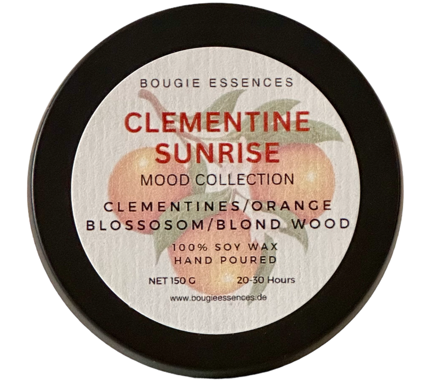 Duftkerze - Aromakerze - "Clementine Sunrise“