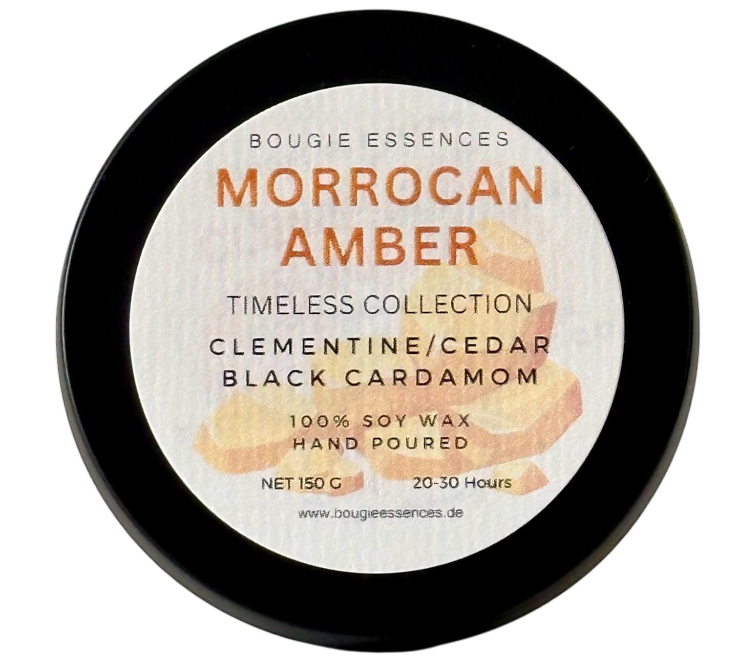 Duftkerze - Aromakerze - "Morrocan Amber“