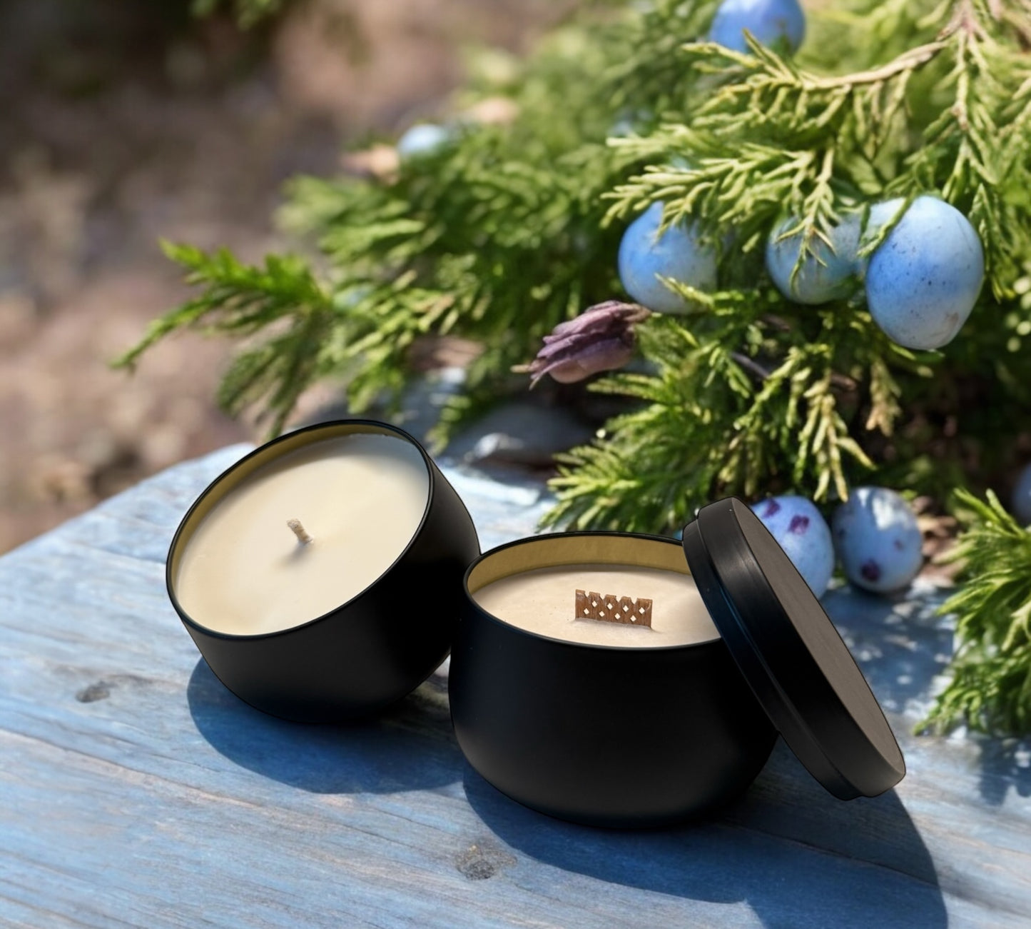 Duftkerze - Aromakerze - "Seaweed and Juniper“