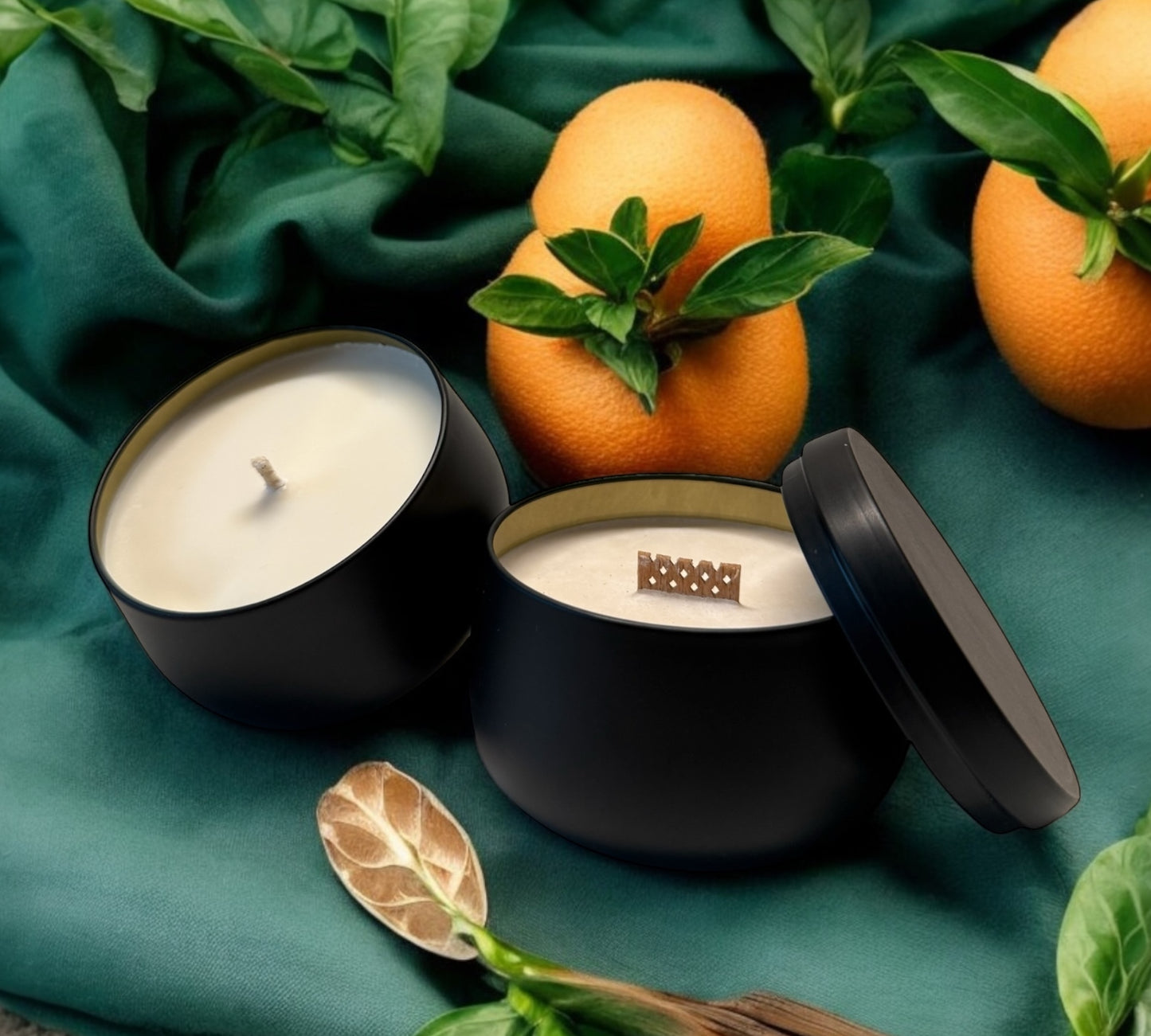 Duftkerze - Aromakerze - "Clementine Sunrise“