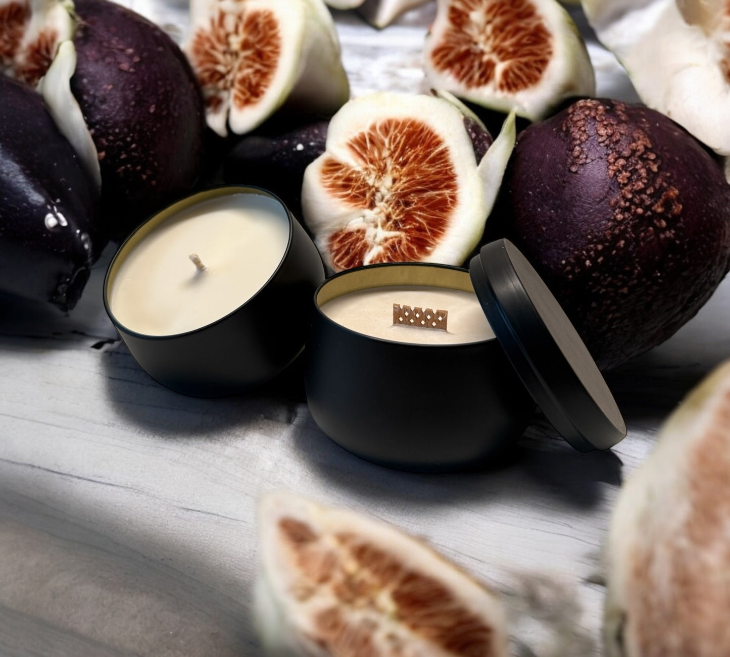 Duftkerze - Aromakerze - "Eve´s Fig Leaf“