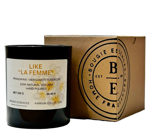Parfumkerze - Duftzwilling  - "inspiriert von La Femme“