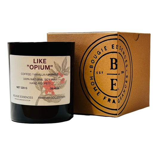 Parfumkerze - Duftzwilling  - "inspiriert von Opium“