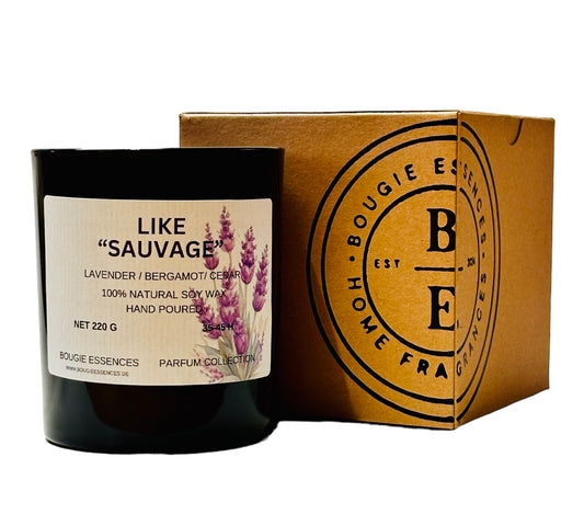 Parfumkerze - Duftzwilling  - „inspiriert von Sauvage“