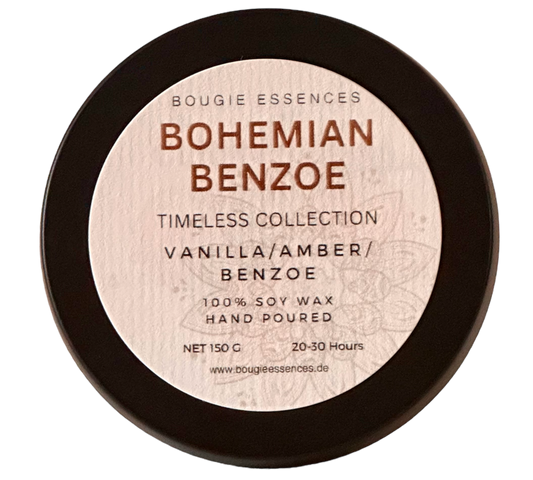 Duftkerze - Aromakerze - "Bohemian Benzoe“