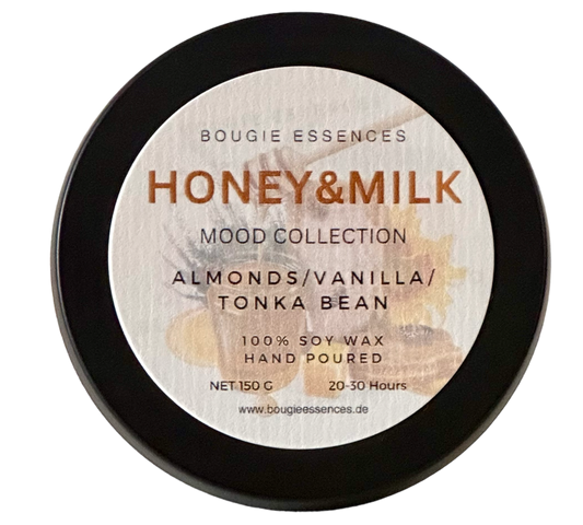 Duftkerze - Aromakerze - "Honey and Milk“