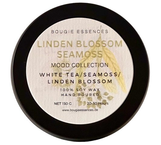 Duftkerze - Aromakerze - "Linden Blossom and Seamoss“
