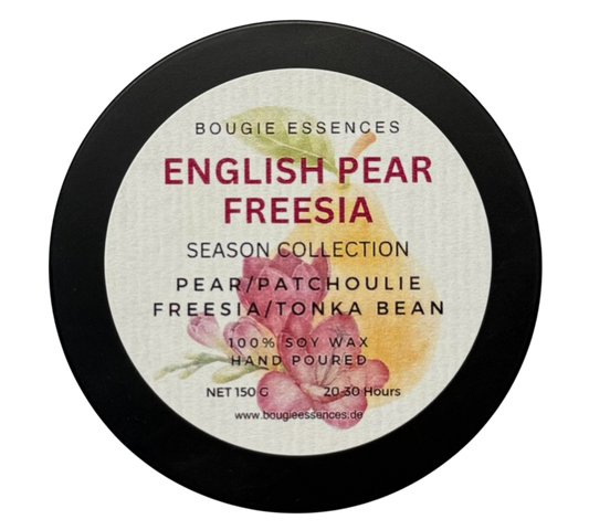 Duftkerze - Aromakerze - "English Pear and Freesia“
